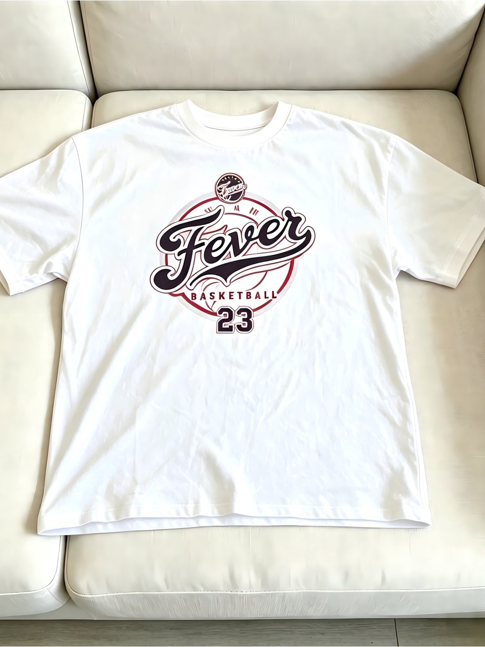 Indiana Fever basketball white Women Men T-shirt Unisex